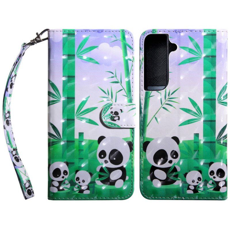 Etui Folio do Samsung Galaxy S22 5G Rodzina Pand