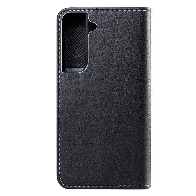 Etui Folio do Samsung Galaxy S22 5G Trójkolorowy Efekt Skóry