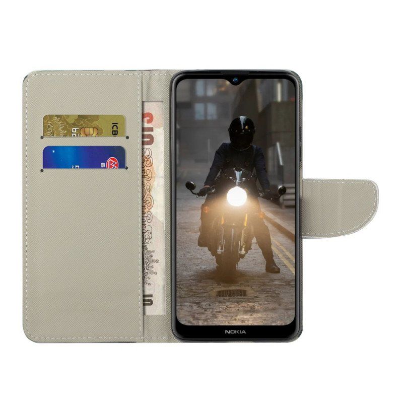 Etui Folio do Samsung Galaxy S22 Plus 5G Kamuflaż Wojskowy