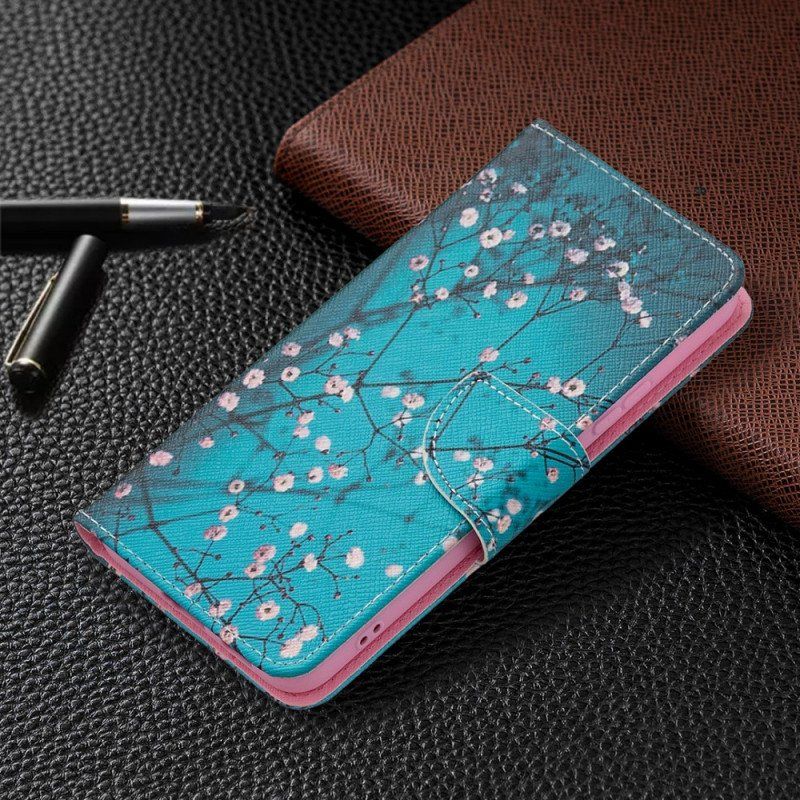 Etui Folio do Samsung Galaxy S22 Plus 5G Kwitnące Drzewo