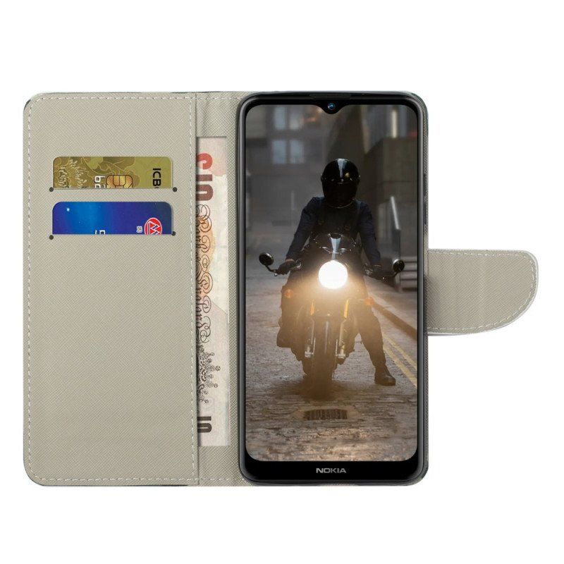 Etui Folio do Samsung Galaxy S22 Ultra 5G Suwerenne Motyle