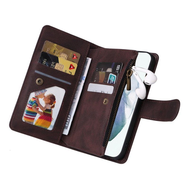 Etui Folio do Samsung Galaxy S22 Ultra 5G Wielofunkcyjny Z Etui