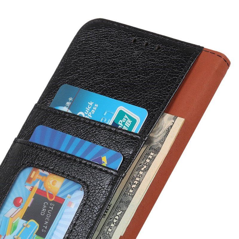 Etui Folio do Samsung Galaxy S23 5G Dwoina Skóry Nappa