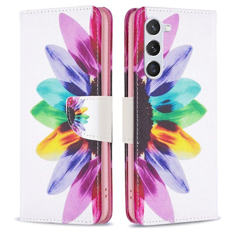 Etui Folio do Samsung Galaxy S23 5G Kwiat