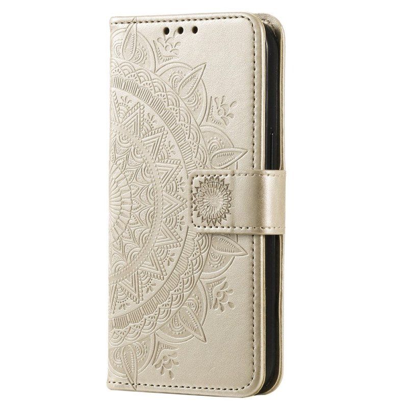 Etui Folio do Samsung Galaxy S23 5G Mandala Słońca