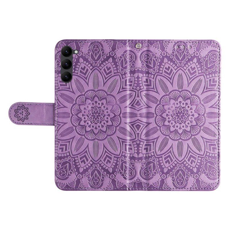 Etui Folio do Samsung Galaxy S23 5G Mandala Sun Ze Smyczą