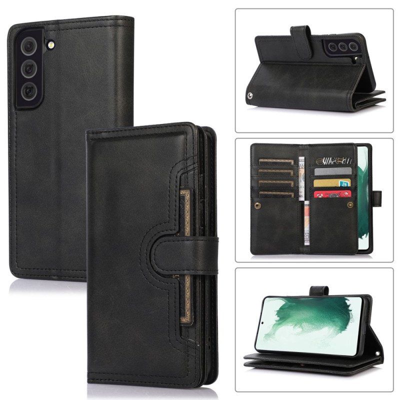 Etui Folio do Samsung Galaxy S23 5G Multi-cards I Przednia Kieszeń