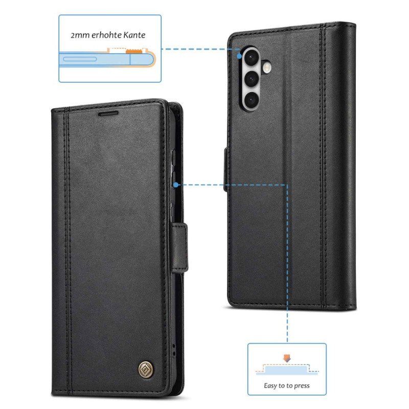 Etui Folio do Samsung Galaxy S23 5G Podwójne Zapięcie Lc.imeeke