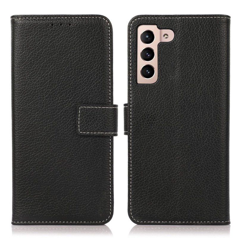 Etui Folio do Samsung Galaxy S23 5G Styl Skóry Liczi