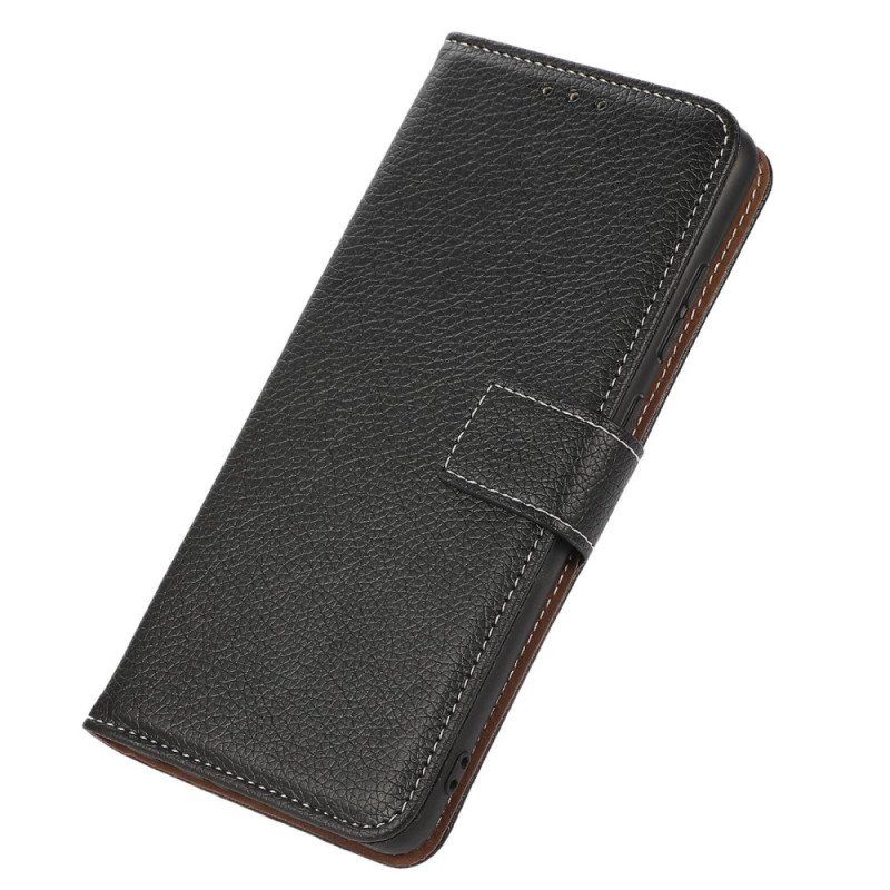 Etui Folio do Samsung Galaxy S23 5G Styl Skóry Liczi