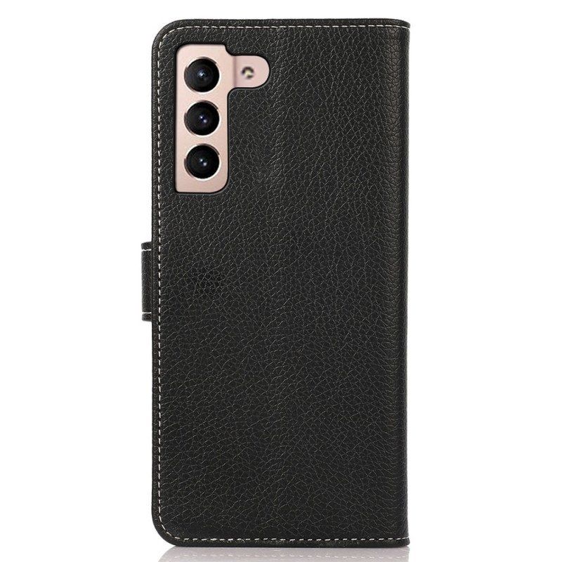 Etui Folio do Samsung Galaxy S23 5G Styl Skóry Liczi