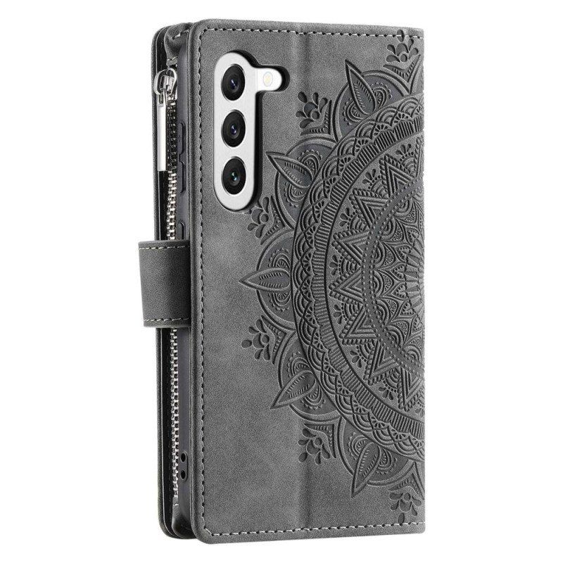 Etui Folio do Samsung Galaxy S23 5G Wielofunkcyjna Mandala