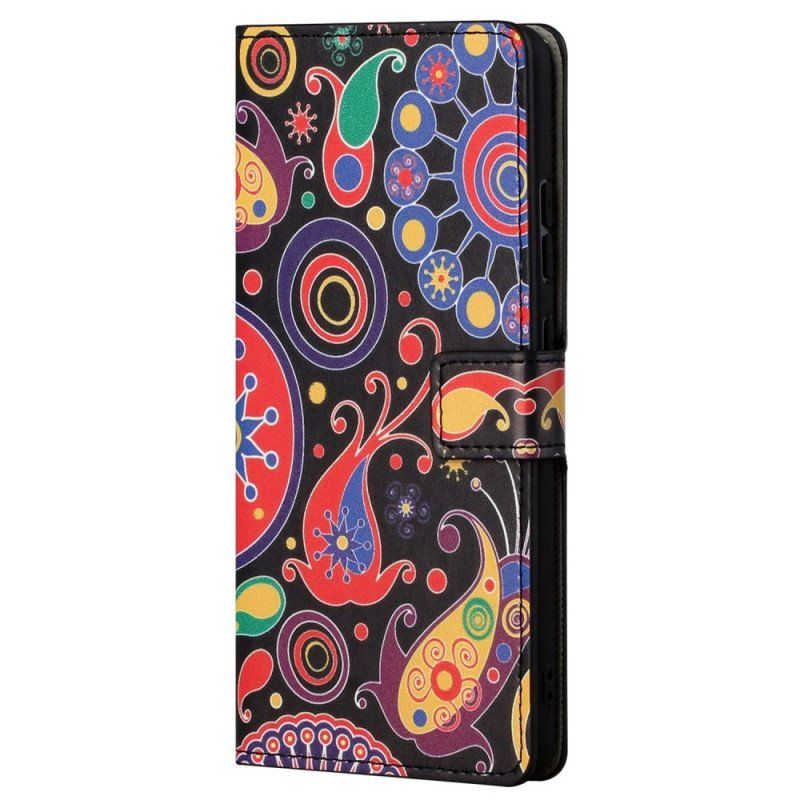 Etui Folio do Samsung Galaxy S23 Plus 5G Paisley