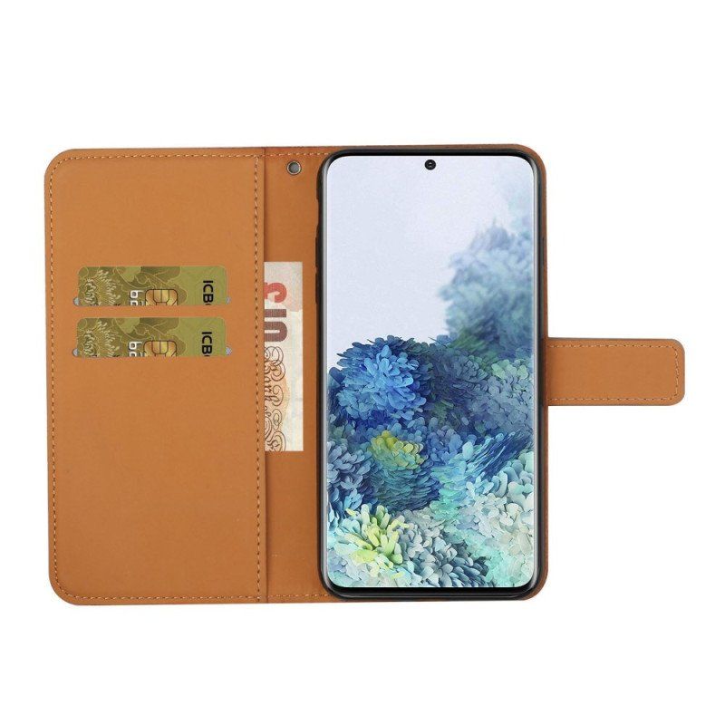 Etui Folio do Samsung Galaxy S23 Plus 5G Wzór Gobelinu