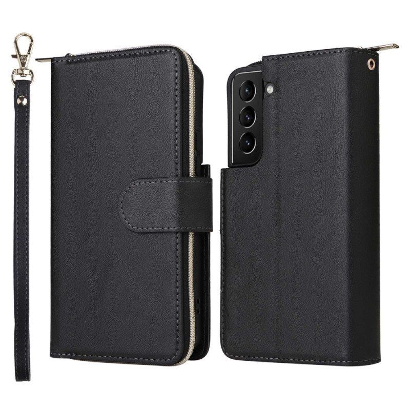 Etui Folio do Samsung Galaxy S23 Plus 5G Z Etui Na Zamek Błyskawiczny