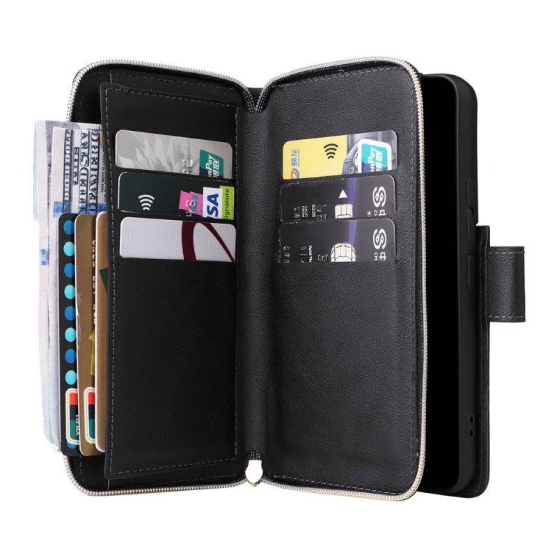 Etui Folio do Samsung Galaxy S23 Plus 5G Z Etui Na Zamek Błyskawiczny