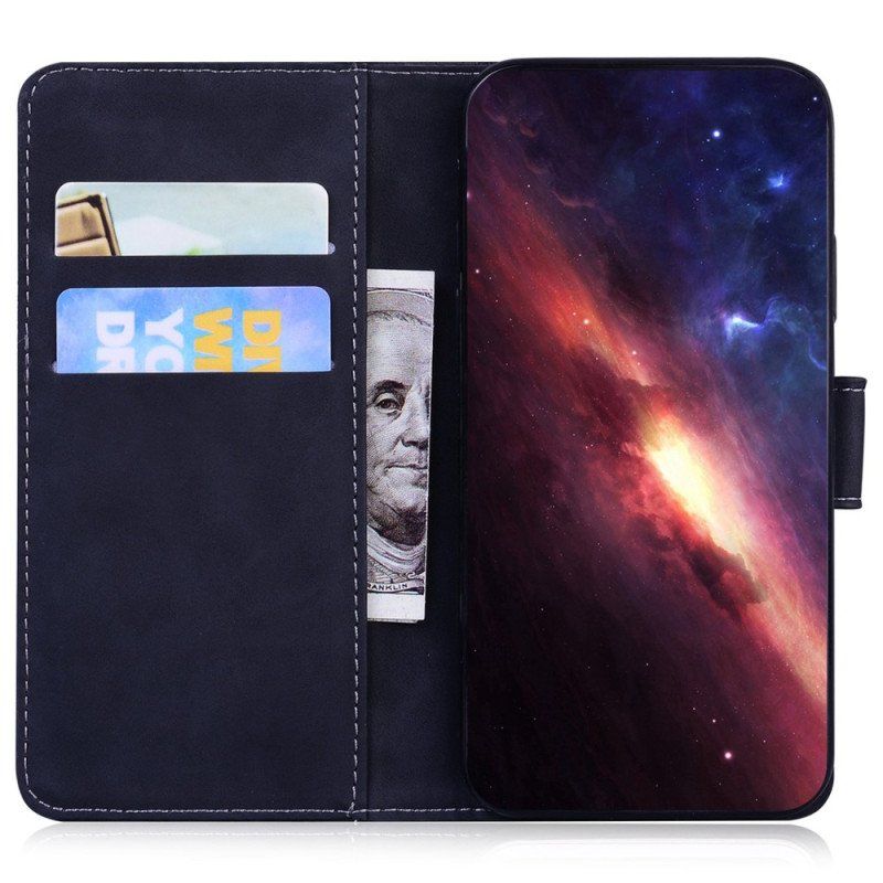 Etui Folio do Samsung Galaxy S23 Ultra 5G Jednolity Kolor