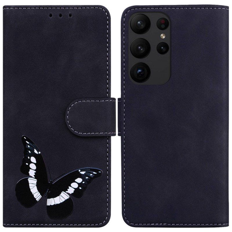 Etui Folio do Samsung Galaxy S23 Ultra 5G Motyl