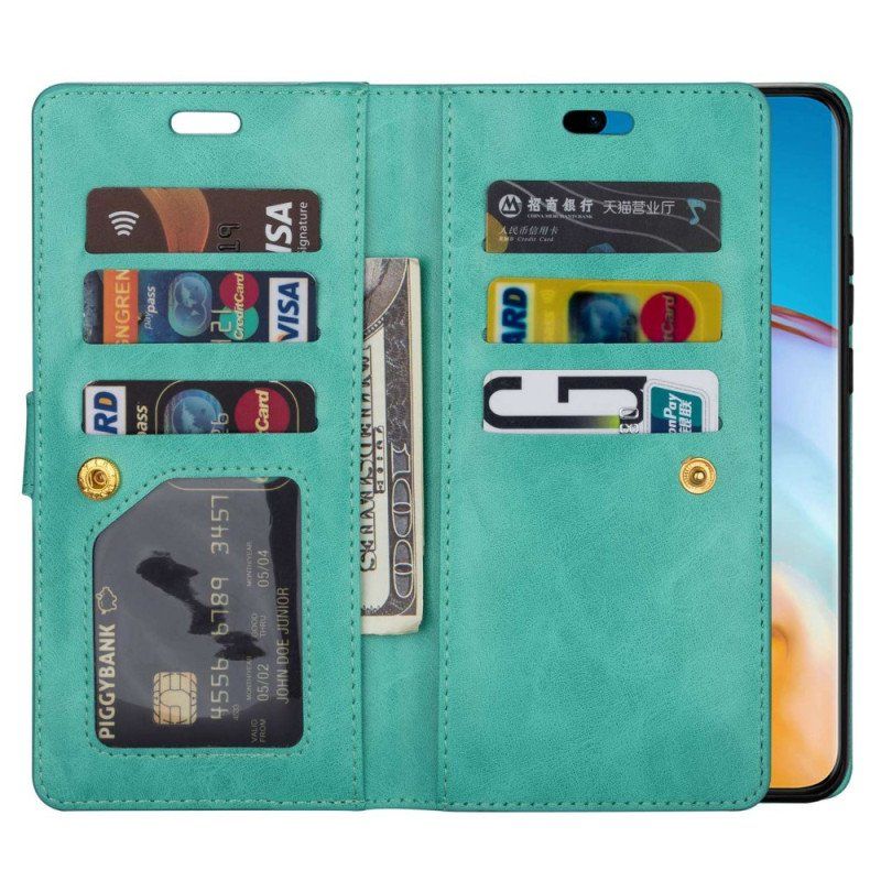 Etui Folio do Samsung Galaxy S23 Ultra 5G Torebka Ze Smyczą