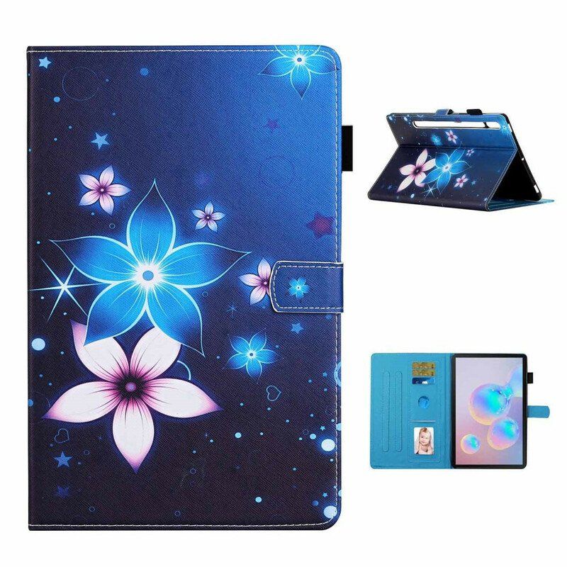 Etui Folio do Samsung Galaxy Tab S8 / Tab S7 Kwiatowy