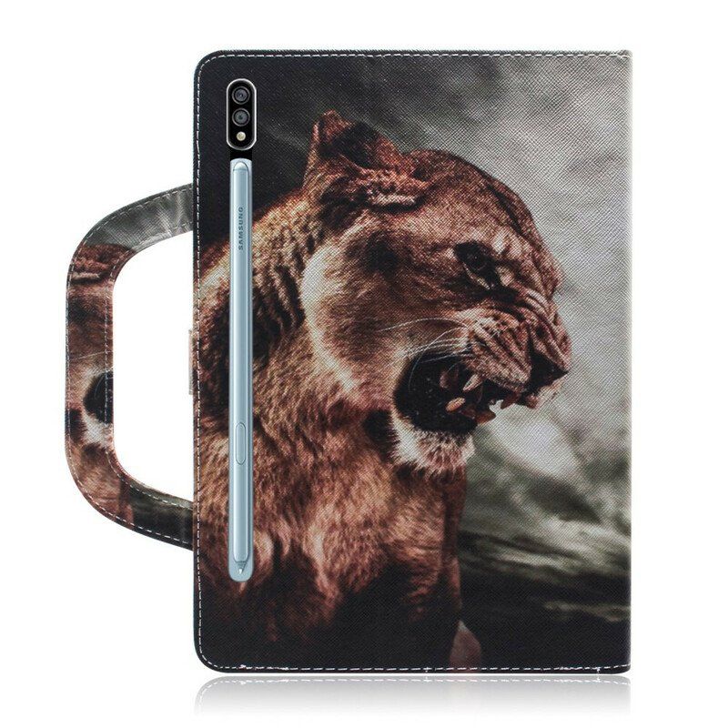 Etui Folio do Samsung Galaxy Tab S8 / Tab S7 Lew Z Uchwytem