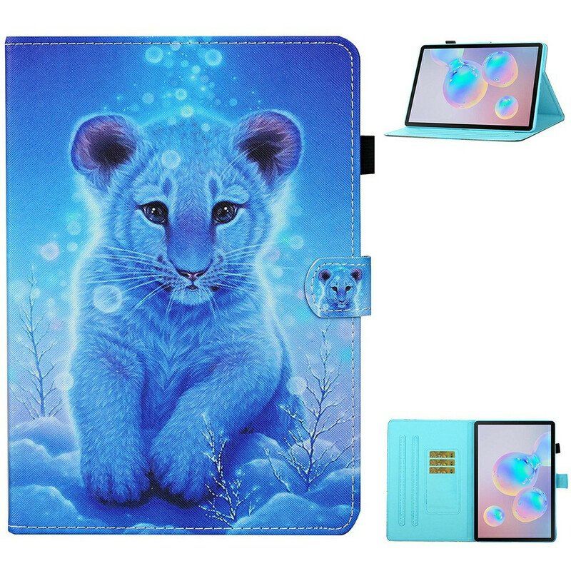 Etui Folio do Samsung Galaxy Tab S8 / Tab S7 Mały Tygrys