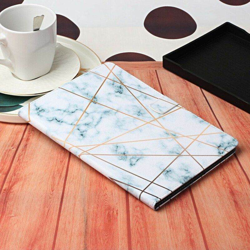 Etui Folio do Samsung Galaxy Tab S8 / Tab S7 Marmur