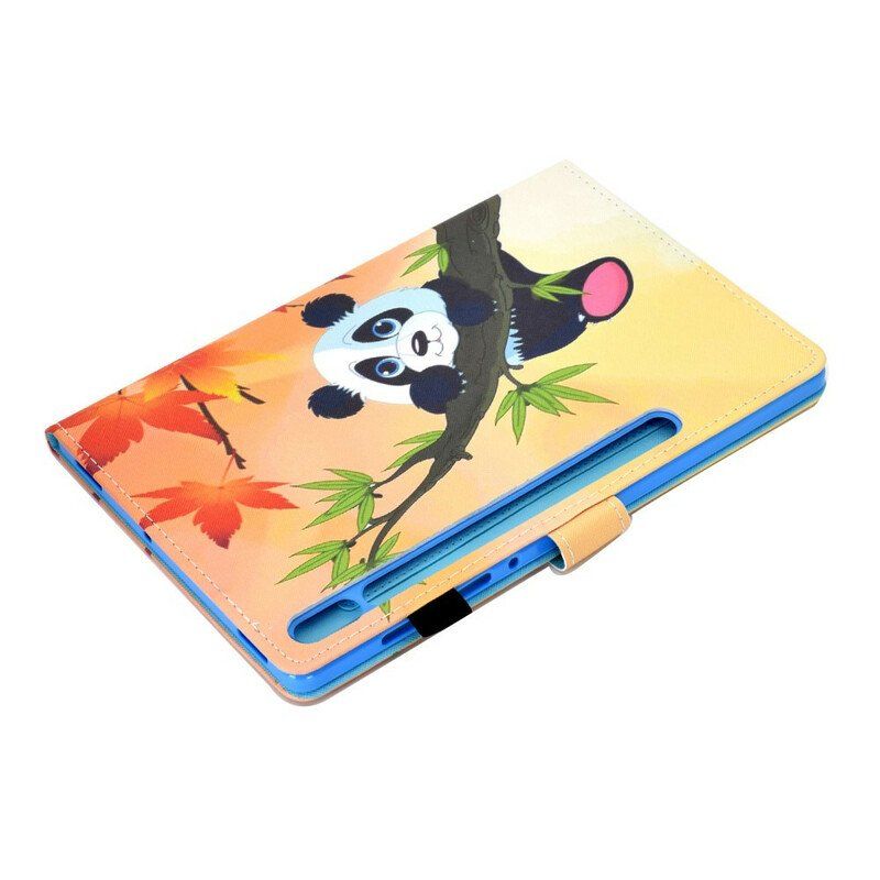 Etui Folio do Samsung Galaxy Tab S8 / Tab S7 Śliczna Panda