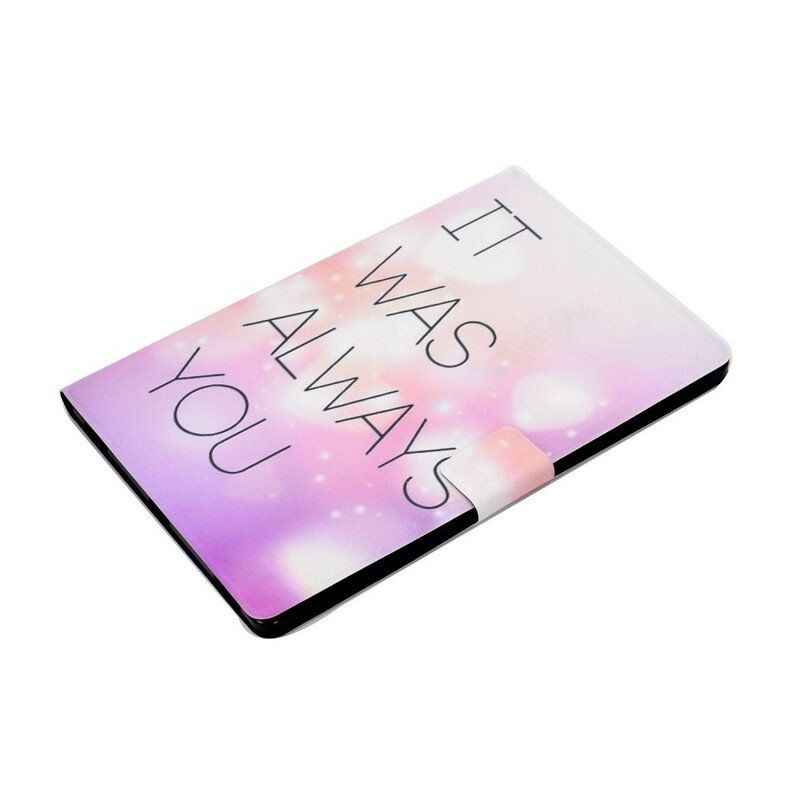 Etui Folio do Samsung Galaxy Tab S8 / Tab S7 To Zawsze Byłeś Ty