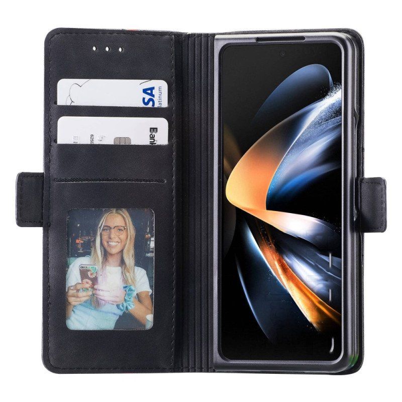 Etui Folio do Samsung Galaxy Z Fold 4 Casedance Serie Waltz 001