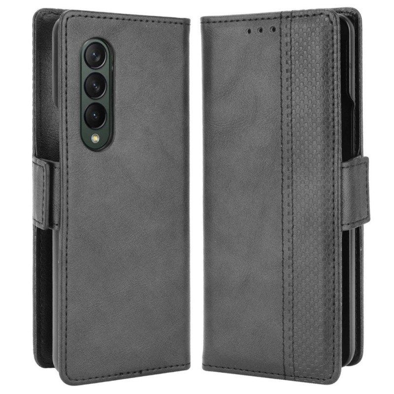 Etui Folio do Samsung Galaxy Z Fold 4 Retro Mozaika