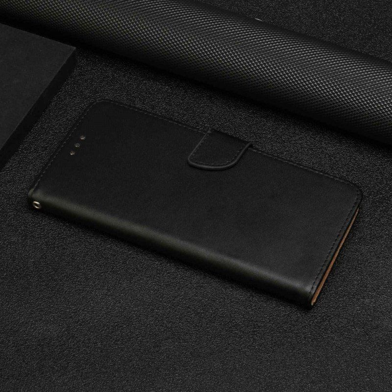 Etui Folio do Sony Xperia 1 IV Prawdziwa Skóra Nappa