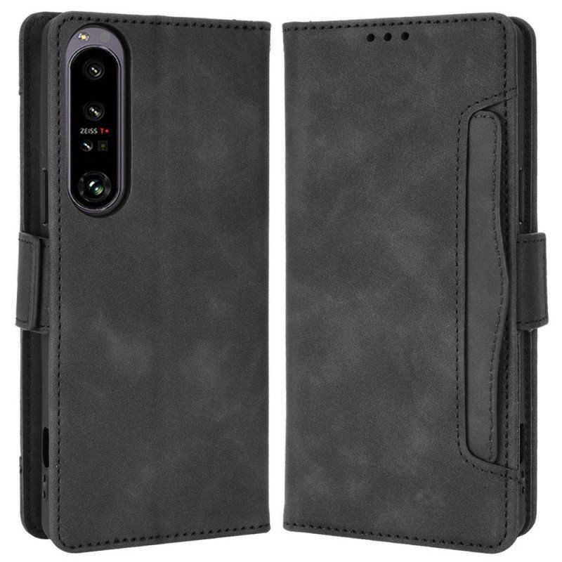 Etui Folio do Sony Xperia 1 IV Wielokartowa Klasa Premier