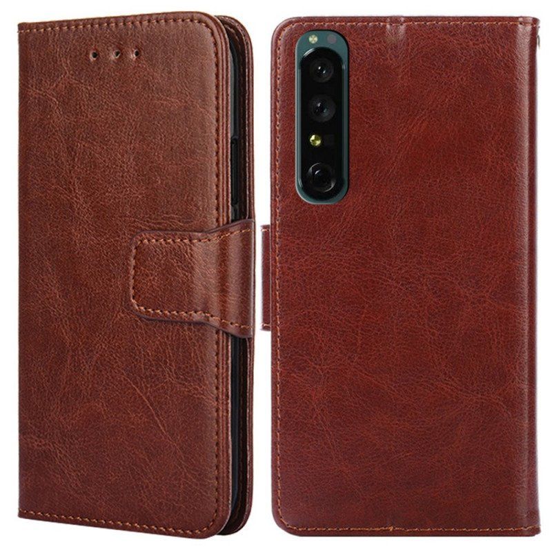 Etui Folio do Sony Xperia 1 IV Zabytkowy Styl