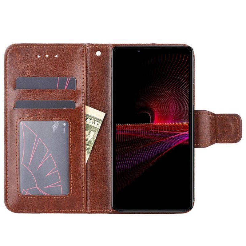 Etui Folio do Sony Xperia 1 IV Zabytkowy Styl