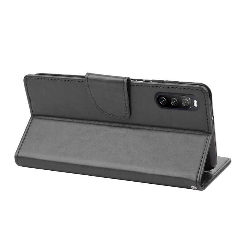 Etui Folio do Sony Xperia 10 IV Kwiaty I Motyle