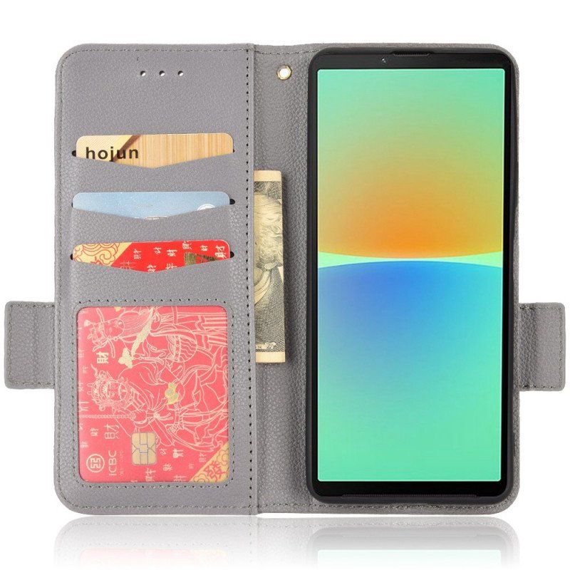 Etui Folio do Sony Xperia 10 IV Podwójne Zapięcie Finezja