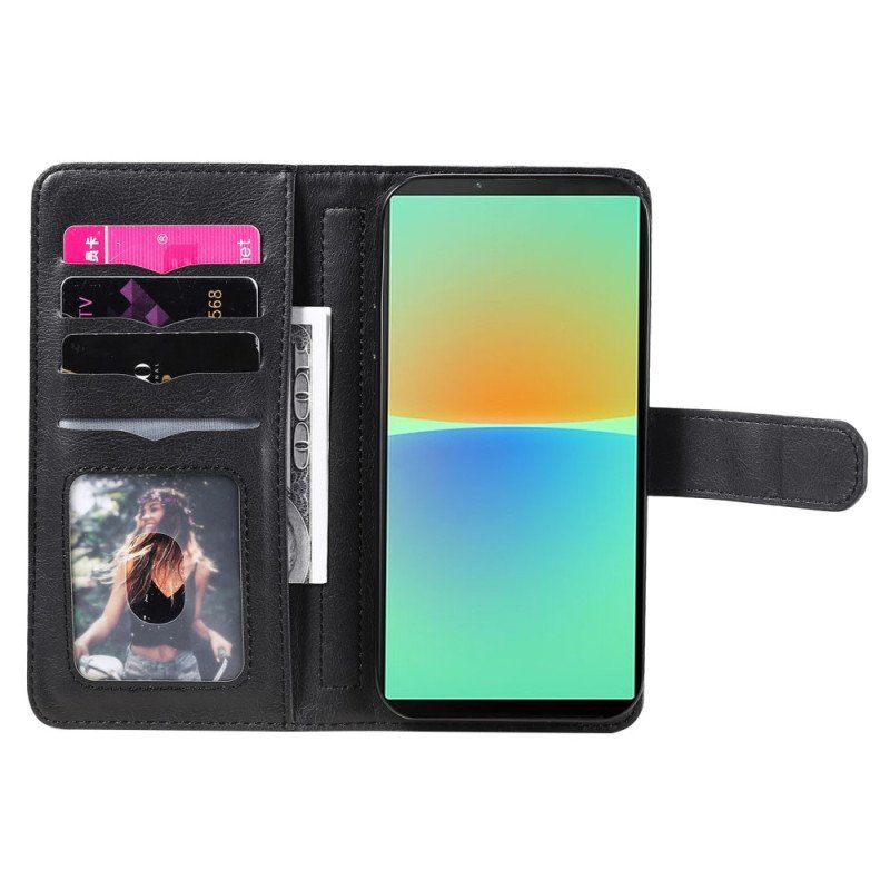 Etui Folio do Sony Xperia 10 IV 10 Posiadaczy Kart