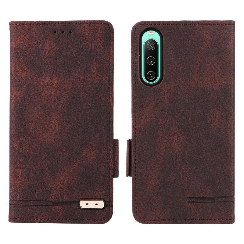 Etui Folio do Sony Xperia 10 IV Subtelna Elegancja