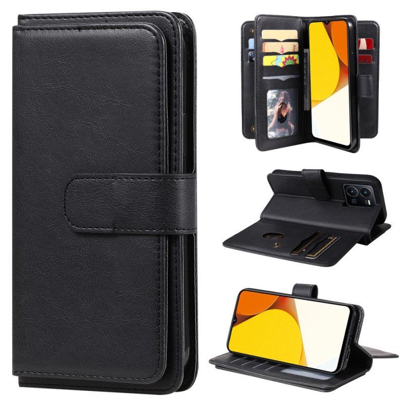 Etui Folio do Vivo Y35 10 Posiadaczy Kart