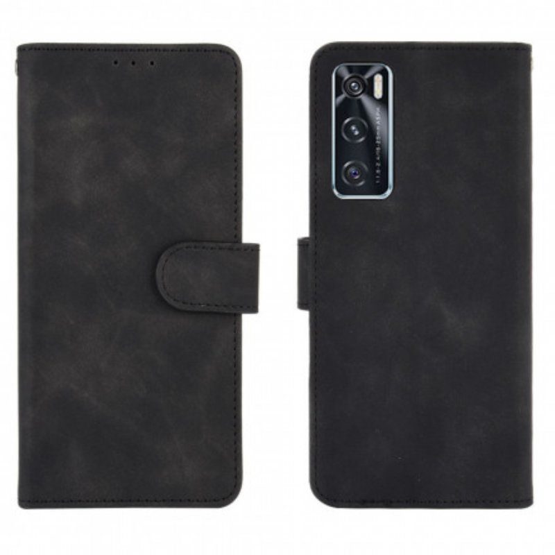 Etui Folio do Vivo Y70 Dotyk Skóry