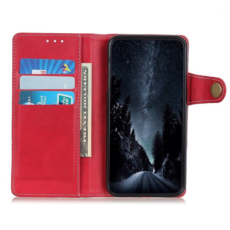 Etui Folio do Xiaomi 12 / 12X Artystyczne I Szwy