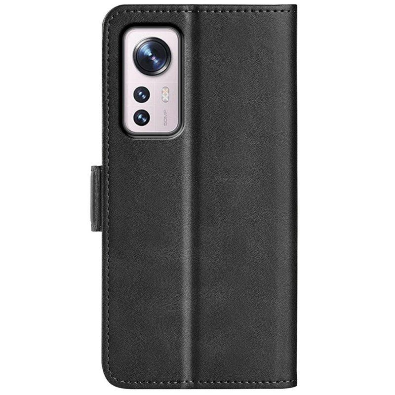 Etui Folio do Xiaomi 12 / 12X Podwójne Zapięcie