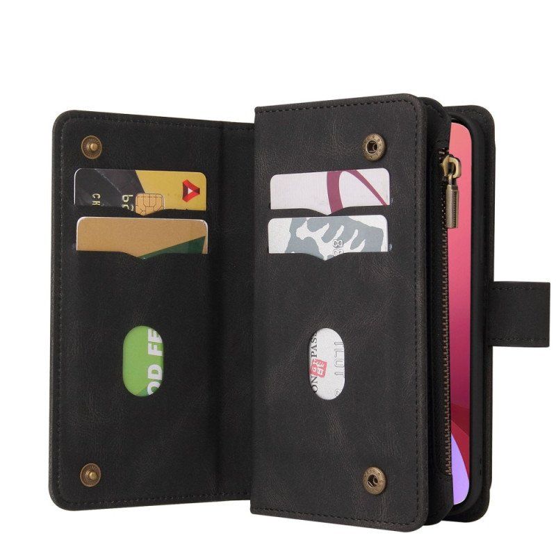 Etui Folio do Xiaomi 12 / 12X Wielofunkcyjny Uchwyt Na Karty