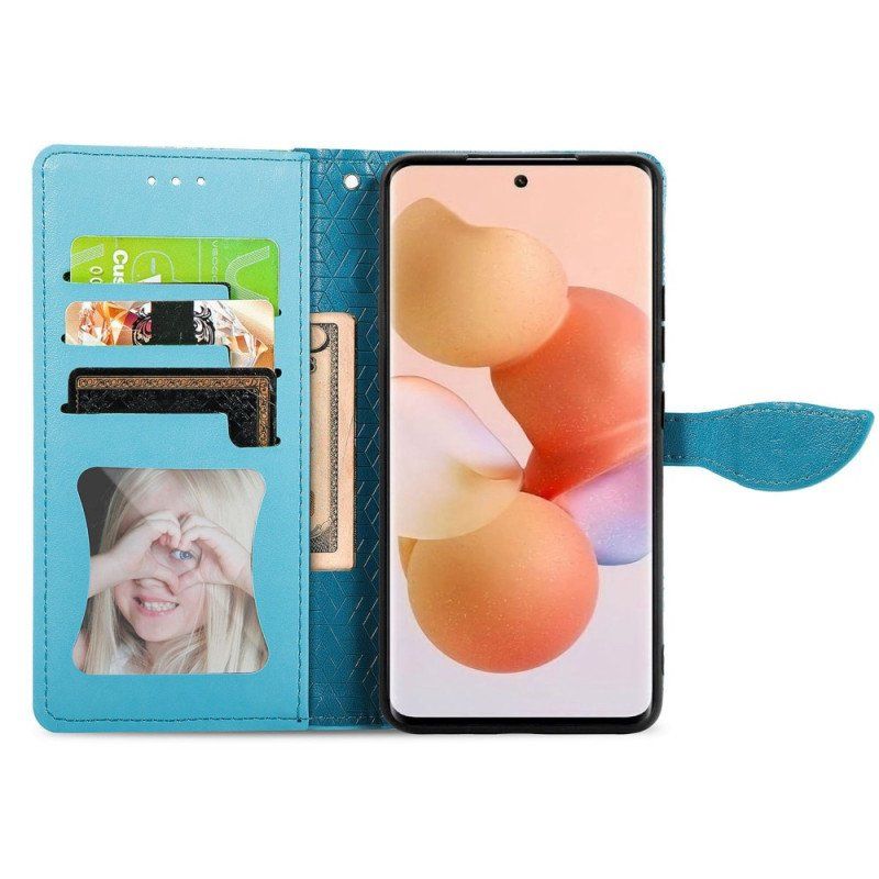 Etui Folio do Xiaomi 12 Lite Plemienne Liście