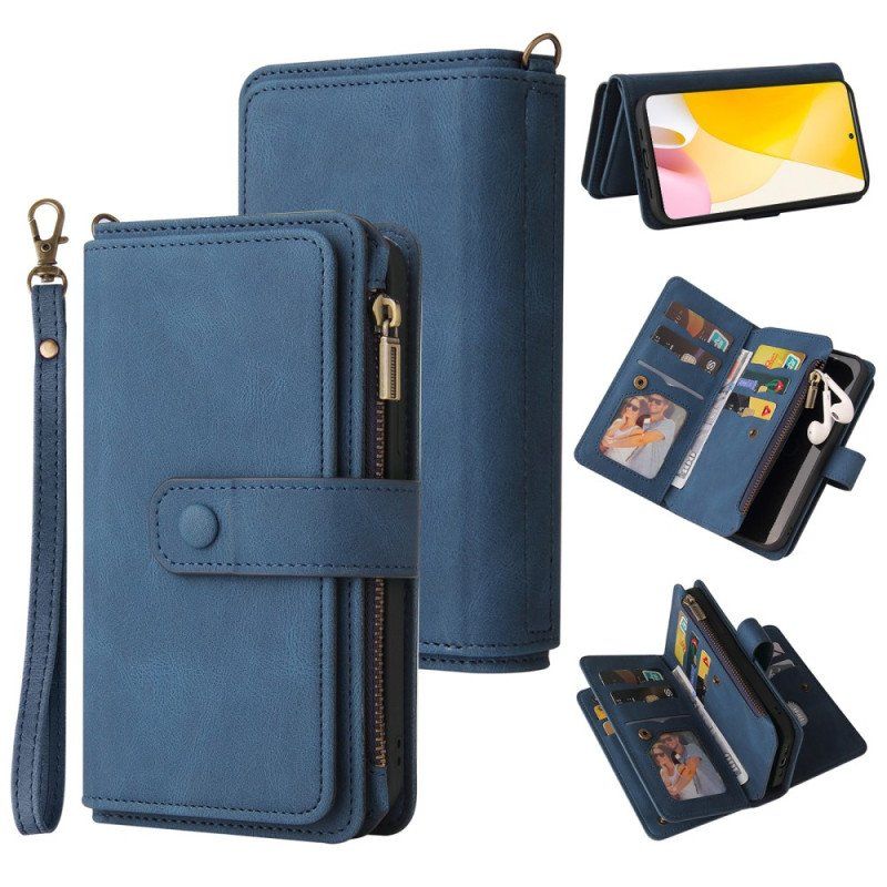 Etui Folio do Xiaomi 12 Lite Wielofunkcyjny Uchwyt Na Karty