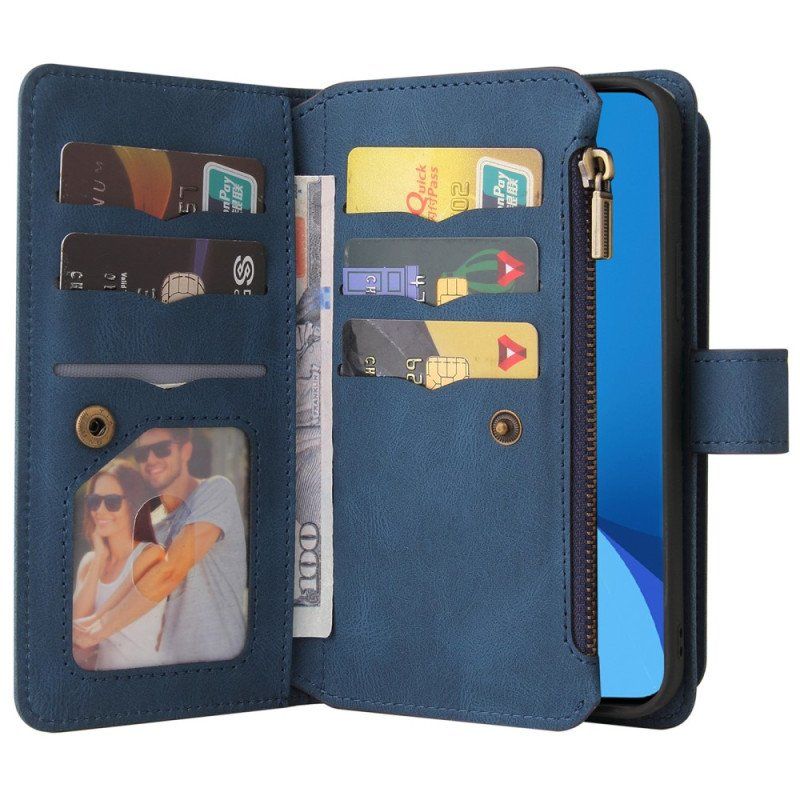 Etui Folio do Xiaomi 12 Lite Wielofunkcyjny Uchwyt Na Karty