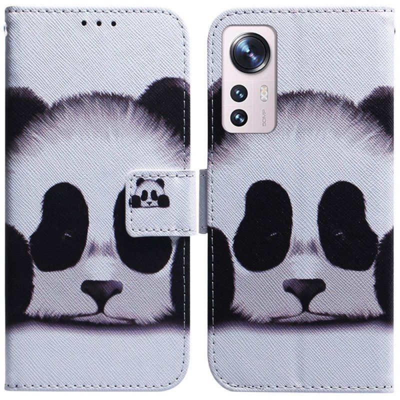 Etui Folio do Xiaomi 12 Pro Panda