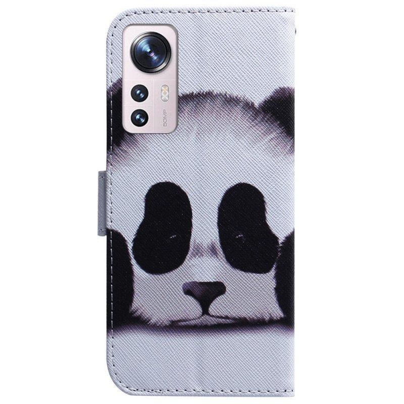 Etui Folio do Xiaomi 12 Pro Panda