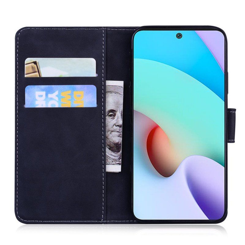 Etui Folio do Xiaomi 12 Pro Ślad Tygrysa